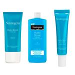 Neutrogena Hydro boost Kit  Hidratante Facial + Hidratante Corporal + Hidratante para olhos