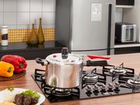 Panela de Pressão Clock 4,5L Prata