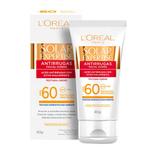 Protetor Solar L'Oréal Paris Solar Expertise Facial Antirrugas FPS 60