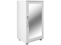 Sapateira 1 Porta 4 Prateleiras com Espelho