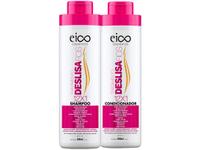 Shampoo e Condicionador Eico Deslisa Fios 1600ml