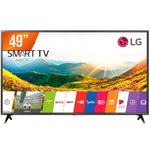 Smart TV LED 49 Ultra HD 4K LG 49UK6310PSE HDMI USB Wi-Fi Conversor Digital Integrado