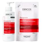 Vichy Dercos Energizante Kit - Shampoo + Shampoo Refil