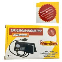 aparelho pressao esfigmomanometro premium arterial manual  - 