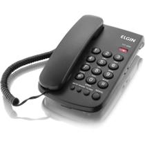 Aparelho Telefonico com Fio TCF-2000 C/CHAVE Bloqueio PTO - ELGIN