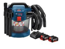 Aspirador Pó E Água Gas 18v-10l Bosch C/ Bate E Carreg - 