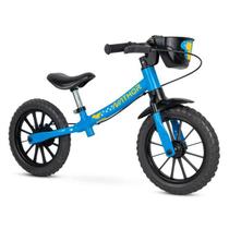 Balance Bike (Bicicleta de Equilíbrio) Azul Nathor - 