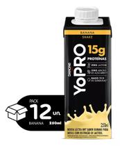 Bebida Láctea YoPRO com 15g de Proteínas - Pack 12 Unidades - Danone - 