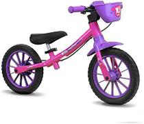 Bicicleta Aro 12 Infantil Equilibrio Nathor Sem Pedal - 