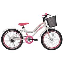 Bicicleta Infantil Feminina Athor Mist Aro 20 Com Cestinha - None