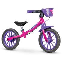 Bicicleta Sem Pedal Nathor Equilíbrio Balance Menino Menina - 