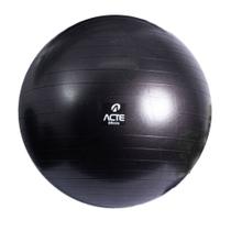 Bola de Pilates 85cm, Preto, Com Bomba de Ar, T9-85 Acte Sports - 