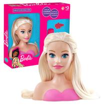 Boneca Barbie Busto Mini Styling Hair Para Penteados Com Acessórios - Pupee