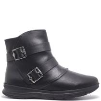 Bota Cano Baixo  Anatômica Comfortflex Preta 2391302 - 