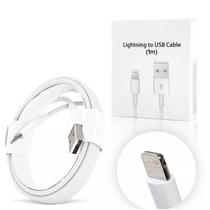 Cabo p/ Carregador USB Lightning Compatível para iPhone 11, 12, 13, 14 - 1 Metro - Premium - E-Shop Master