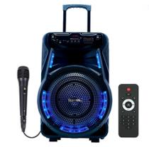 Caixa Amplificada Sumay Style 12 800w 1x12 Poleg Bluetooth Usb - Karaokê - Microfone C/Fio - Multimídia - 