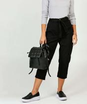calça feminina sarja stretch clochard razon