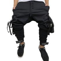 calça sarja watkins & krown cargo jogger masculina