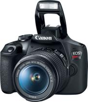Câmera Canon EOS Rebel T7+ com Lente EF-S 18-55mm IS II - 