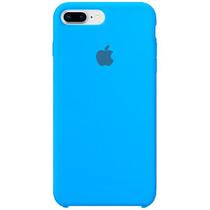 Capa Capinha Case Compatível Com iPhone 7 Plus / 8 Plus Silicone Liquid e Interior Aveludado - Premium