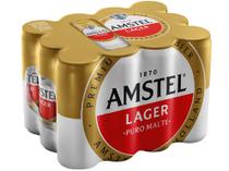 Cerveja Amstel Lager Puro Malte 12 Unidades - None