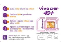 Chip Triplo Corte Vivo 4G - Cobertura Nacional - 