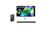 Combo Smart TV LG OLED evo C3 83" 4K 2023 + Soundbar LG S90QY - 
