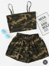 conjunto de roupas camufladas