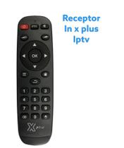 Controle Remoto para aparelho In Xplus - Serve no modelo IPTV  Internet - Com capinha - Sky