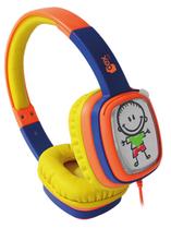 Fone De Ouvido Headphone Toon Laranja/Azul Infantil HP302 - CSL IMPORTADORA LTDA