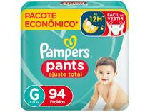 Fralda Calça Pampers Pants Ajuste Total - None