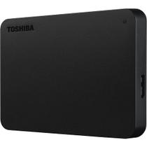 HD Externo Portátil Toshiba Canvio Basics 1TB USB 3.0  5400rpm HDTB410XK3AA Preto + Cabo Usb - 