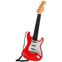 Instrumento Musical do RE MI FUN Guitarra Vermelha - Multikids