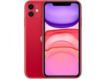 iPhone 11 Apple 256GB Product Red 4G Tela 6,1â€ - Retina CÃ¢m. Dupla 12MP + Selfie 12MP iOS 13