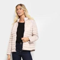 jaqueta feminina matelassê em nylon