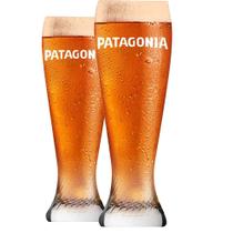 Jogo 2 Copos P Cerveja e Chopp Patagonia 650ml - Ambev Licenciado - Globimport