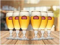 Jogo de Taças para Cerveja de Vidro 6 Peças