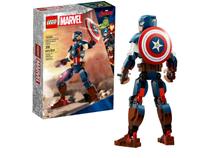 LEGO Marvel Figura de Construção do Capitão - América 76258 310 Peças