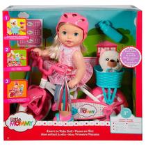boneca little mommy bicicleta magazine luiza