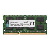 Memória Kingston, 8GB, 1600MHz, DDR3L, Para Notebook - KVR16LS11/8 - 