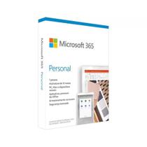 Microsoft 365 Personal, 12 Meses - QQ2-01017 / QQ2-01386 - Mídia Física - 