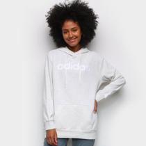 agasalho adidas linear hoodie feminino