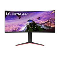 Monitor Gamer LG UltraGear LG 34" Curvo LED WQHD, UltraWide, 160Hz, 1ms, DisplayPort e HDMI, AMD FreeSync Premium, HDR10, 99% sRGB - 34GP63A-B - 