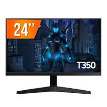 Monitor Gamer Samsung LED 24, IPS, Full HD, Vesa, Free Sync, Modo Gaming, Preto - LF24T350FHLMZD - 