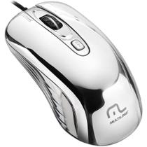 Mouse Gamer Chrome Warrior Usb 1600dpi Mo228 Multilaser - 