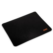 Mousepad Gamer OEX Base Emborrachada Revestido Tecido Preto MP-100 - 