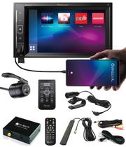 Multimídia Pioneer DMH-A248BT Bluetooth + TV Digital + Espelhamento Android IOS + Câmera Ré - 