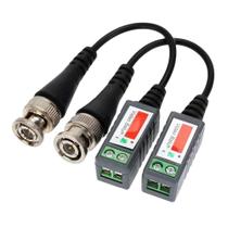 Par Video Balun Passivo Cftv Conversor Utp Hd Ahd/tvi/cvi - Uniseg