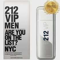 Perfume 212 Vip Men - Carolina Herrera 200ml - Masculino Original - Lacrado e com Selo Adipec - 