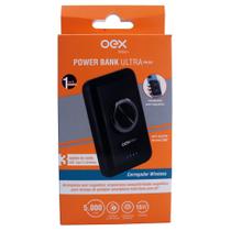 Power Bank Ultra 5000MAH Wireless OEX Enjoy PB307 Preto - 